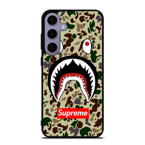 SHARK CAMO BATHING APE SUPREME Samsung Galaxy S24 Plus Case Cover SHARK CAMO BATHING APE SUPREME Samsung Galaxy S24 Plus Case Cover