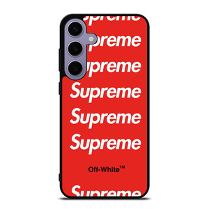 SUPREME RED OFF WHITE Samsung Galaxy S24 Plus Case Cover SUPREME RED OFF WHITE Samsung Galaxy S24 Plus Case Cover
