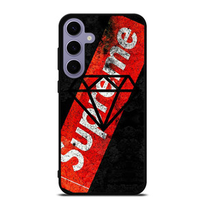 SUPREME X DIAMOND SUPPLY CO BLACK Samsung Galaxy S24 Plus Case Cover
