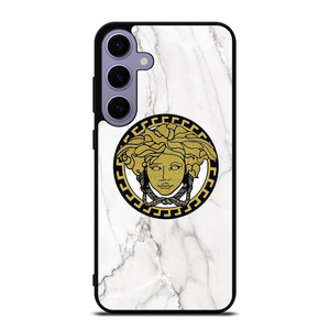 VERSACE GOLDEN LOGO ICON MARBLE Samsung Galaxy S24 Plus Case Cover