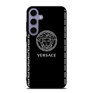 VERSACE LOGO BLACK Samsung Galaxy S24 Plus Case Cover