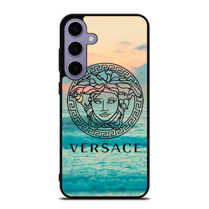 VERSACE LOGO BLUE SEA ICON Samsung Galaxy S24 Plus Case Cover