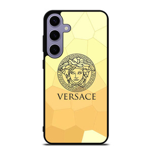 VERSACE LOGO GOLDEN MOZAIK Samsung Galaxy S24 Plus Case Cover