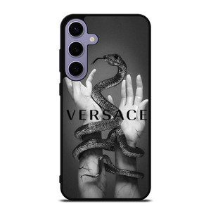 VERSACE LOGO SNAKE AND HANDS Samsung Galaxy S24 Plus Case Cover VERSACE LOGO SNAKE AND HANDS Samsung Galaxy S24 Plus Case Cover
