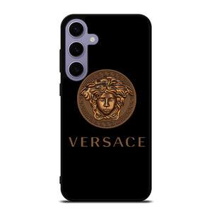 VERSACE MEDUSA HEAD BRONZE EMBLEM Samsung Galaxy S24 Plus Case Cover