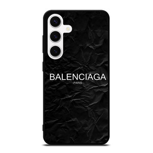 BALENCIAGA LOGO BLACK PAPER Samsung Galaxy S24 Case Cover