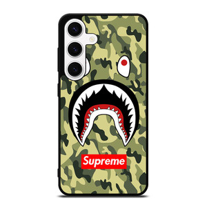 BAPE BATHING CAMO SHARK SUPREME Samsung Galaxy S24 Case Cover BAPE BATHING CAMO SHARK SUPREME Samsung Galaxy S24 Case Cover