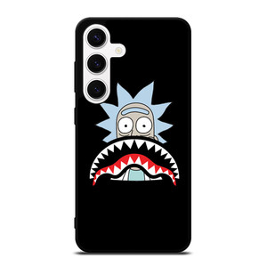 BAPE SHARK RICK AND MORTY Samsung Galaxy S24 Case Cover BAPE SHARK RICK AND MORTY Samsung Galaxy S24 Case Cover