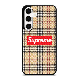 BURBERRY X SUPREME Samsung Galaxy S24 Case Cover BURBERRY X SUPREME Samsung Galaxy S24 Case Cover
