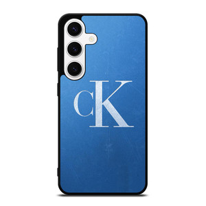 CALVIN KLEIN CK LOGO BLUE Samsung Galaxy S24 Case Cover CALVIN KLEIN CK LOGO BLUE Samsung Galaxy S24 Case Cover