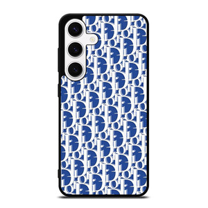 CHRISTIAN DIOR BLUE MONOGRAM Samsung Galaxy S24 Case Cover CHRISTIAN DIOR BLUE MONOGRAM Samsung Galaxy S24 Case Cover