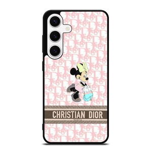 CHRISTIAN DIOR PARIS PINK MINNIE MOUSE DISNEY Samsung Galaxy S24 Case Cover CHRISTIAN DIOR PARIS PINK MINNIE MOUSE DISNEY Samsung Galaxy S24 Case Cover