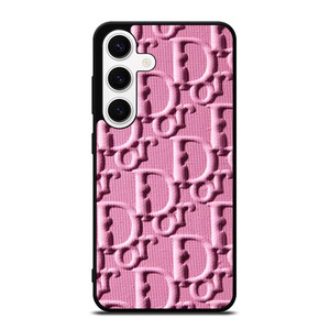 CHRISTIAN DIOR PINK EMBLEM Samsung Galaxy S24 Case Cover CHRISTIAN DIOR PINK EMBLEM Samsung Galaxy S24 Case Cover
