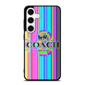 COACH NEW YORK LOGO COLORFUL Samsung Galaxy S24 Case Cover COACH NEW YORK LOGO COLORFUL Samsung Galaxy S24 Case Cover