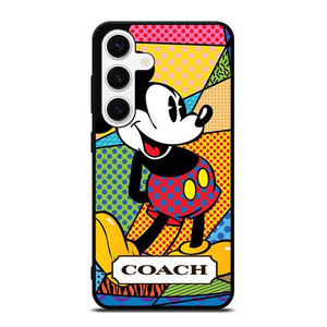 COACH NEW YORK MICKEY MOUSE ROMERO BRITTO Samsung Galaxy S24 Case Cover
