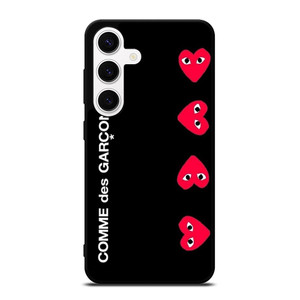 COMME DES GARCONS VERTICAL LOGO Samsung Galaxy S24 Case Cover