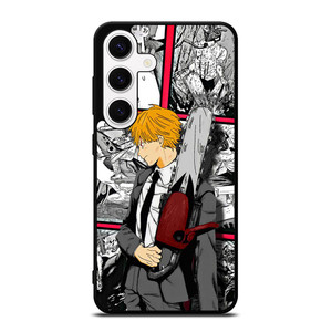 DENJI CHAINSAW MAN ANIME COLLAGE Samsung Galaxy S24 Case Cover DENJI CHAINSAW MAN ANIME COLLAGE Samsung Galaxy S24 Case Cover