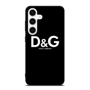 DOLCE AND GABBANA D&G LOGO BLACK Samsung Galaxy S24 Case Cover