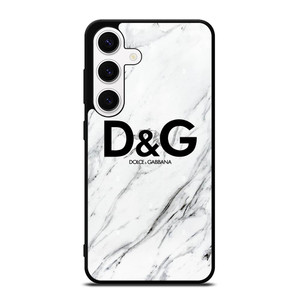 DOLCE AND GABBANA D&G LOGO MARBLE Samsung Galaxy S24 Case Cover