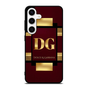 DOLCE AND GABBANA LOGO RED Samsung Galaxy S24 Case Cover