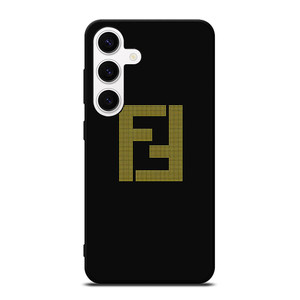 FENDI GOLDEN EMBLEM Samsung Galaxy S24 Case Cover FENDI GOLDEN EMBLEM Samsung Galaxy S24 Case Cover