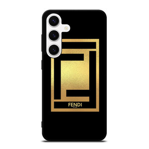 FENDI ROMA LOGO GOLD Samsung Galaxy S24 Case Cover FENDI ROMA LOGO GOLD Samsung Galaxy S24 Case Cover