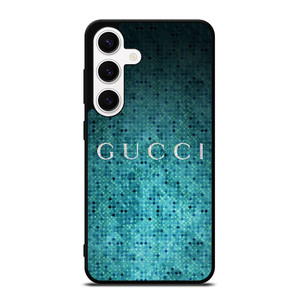 GUCCI LOGO BLUE POLKADOTS Samsung Galaxy S24 Case Cover GUCCI LOGO BLUE POLKADOTS Samsung Galaxy S24 Case Cover