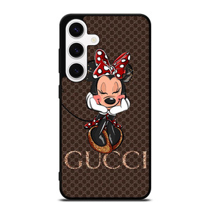 GUCCI LOGO BROWN MINNIE MOUSE DISNEY Samsung Galaxy S24 Case Cover GUCCI LOGO BROWN MINNIE MOUSE DISNEY Samsung Galaxy S24 Case Cover