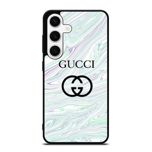 GUCCI LOGO EMBLEM ON BLUE LIQUID Samsung Galaxy S24 Case Cover GUCCI LOGO EMBLEM ON BLUE LIQUID Samsung Galaxy S24 Case Cover