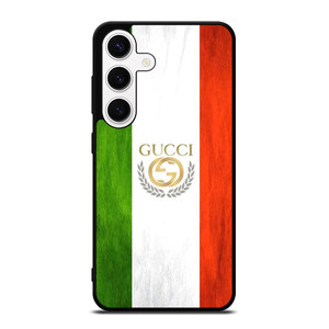 GUCCI LOGO ITALY FLAG Samsung Galaxy S24 Case Cover