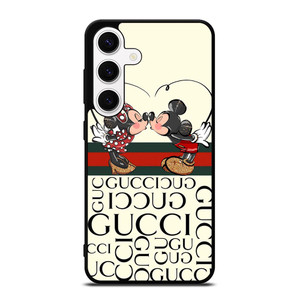 GUCCI LOGO MICKEY MINNEY MOUSE DISNEY KISS Samsung Galaxy S24 Case Cover