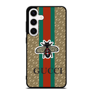 GUCCI LOGO PATTERN BEE Samsung Galaxy S24 Case Cover GUCCI LOGO PATTERN BEE Samsung Galaxy S24 Case Cover