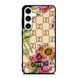 GUCCI LOGO PATTERN FLOWER ICON Samsung Galaxy S24 Case Cover GUCCI LOGO PATTERN FLOWER ICON Samsung Galaxy S24 Case Cover