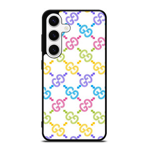 GUCCI LOGO RAINBOW ICON Samsung Galaxy S24 Case Cover GUCCI LOGO RAINBOW ICON Samsung Galaxy S24 Case Cover