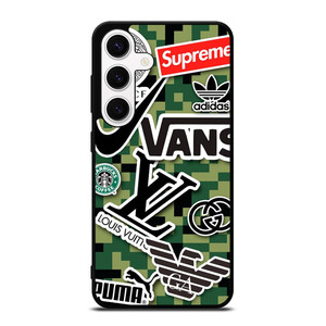 GUCCI LV NIKE VERSACE SUPREME ADIDAS LOGO Samsung Galaxy S24 Case Cover GUCCI LV NIKE VERSACE SUPREME ADIDAS LOGO Samsung Galaxy S24 Case Cover