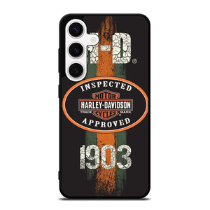HARLEY DAVIDSON 1903 INSPECTED Samsung Galaxy S24 Case Cover