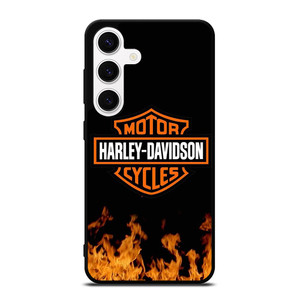HARLEY DAVIDSON FIRE LOGO 2 Samsung Galaxy S24 Case Cover HARLEY DAVIDSON FIRE LOGO 2 Samsung Galaxy S24 Case Cover