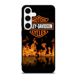HARLEY DAVIDSON FIRE LOGO Samsung Galaxy S24 Case Cover HARLEY DAVIDSON FIRE LOGO Samsung Galaxy S24 Case Cover