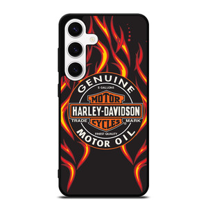HARLEY DAVIDSON GENUINE MOTOR OIL BADGE Samsung Galaxy S24 Case Cover