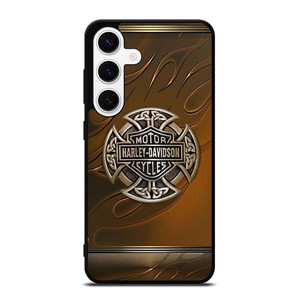 HARLEY DAVIDSON LOGO METAL FIRE Samsung Galaxy S24 Case Cover HARLEY DAVIDSON LOGO METAL FIRE Samsung Galaxy S24 Case Cover