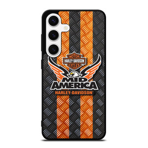 HARLEY DAVIDSON MID AMERICA Samsung Galaxy S24 Case Cover HARLEY DAVIDSON MID AMERICA Samsung Galaxy S24 Case Cover
