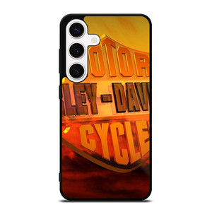 HARLEY DAVIDSON ORANGE LOGO Samsung Galaxy S24 Case Cover HARLEY DAVIDSON ORANGE LOGO Samsung Galaxy S24 Case Cover