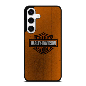 HARLEY DAVIDSON ORANGE NOISED Samsung Galaxy S24 Case Cover HARLEY DAVIDSON ORANGE NOISED Samsung Galaxy S24 Case Cover