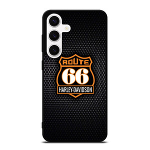 HARLEY DAVIDSON ROUTE 66 LOGO BADGE Samsung Galaxy S24 Case Cover HARLEY DAVIDSON ROUTE 66 LOGO BADGE Samsung Galaxy S24 Case Cover