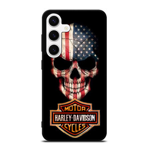 HARLEY DAVIDSON SKULL FLAG Samsung Galaxy S24 Case Cover HARLEY DAVIDSON SKULL FLAG Samsung Galaxy S24 Case Cover