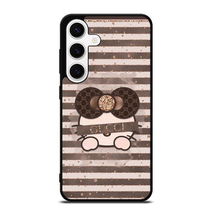 HELLO KITTY BROWN X GUCCI Samsung Galaxy S24 Case Cover HELLO KITTY BROWN X GUCCI Samsung Galaxy S24 Case Cover