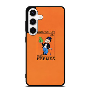 HERMES LOUIS VUITTON LV LOGO MONOPOLI ICON Samsung Galaxy S24 Case Cover HERMES LOUIS VUITTON LV LOGO MONOPOLI ICON Samsung Galaxy S24 Case Cover