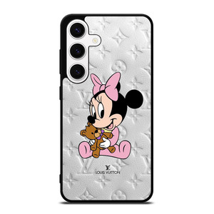 LOUIS VUITTON LV LOGO BABY MINNIE MOUSE DISNEY Samsung Galaxy S24 Case Cover