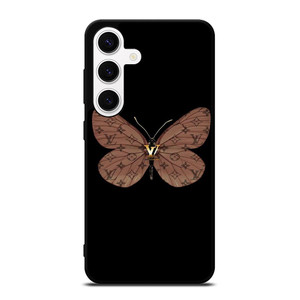 LOUIS VUITTON LV LOGO BUTTERFLY Samsung Galaxy S24 Case Cover LOUIS VUITTON LV LOGO BUTTERFLY Samsung Galaxy S24 Case Cover