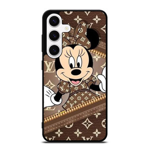 LOUIS VUITTON LV ZIPPER BROWN X MINNIE MOUSE DISNEY Samsung Galaxy S24 Case Cover LOUIS VUITTON LV ZIPPER BROWN X MINNIE MOUSE DISNEY Samsung Galaxy S24 Case Cover